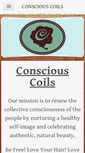 Mobile Screenshot of consciouscoils.com